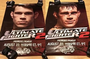 Vintage UFC The Ultimate Fighter Forrest Griffin Before/After Posters TUF1 45x32 - Picture 1 of 3