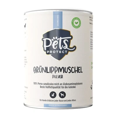 100% Grünlippmuschel Pulver für Hunde & Katzen Gelenke- & Fellgesundheit | 150g - Bild 1 von 4
