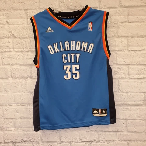 Adidas Oklahoma City Kevin Durant #35 Youth Medium Jersey Cover