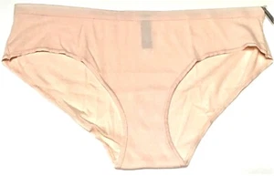 Size 0X - NWT Adore Me light peach ribbed hipster panty between XL and 1X (xx55) - Picture 1 of 2