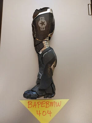 Hot Toys 1/6 War Machine IV 4 Pierna Izquierda Pie Infinity War Foto 1 de 4