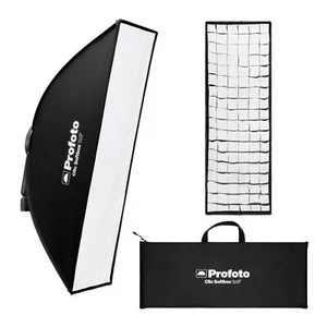 Profoto Clic 1x3 Feet Lightweight Portable Softbox and Softgrid Bundle - Picture 1 of 7