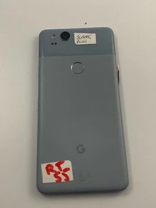 Google Pixel 2 Rear Housing Replacement Blue With Parts rt55 - Picture 1 of 5