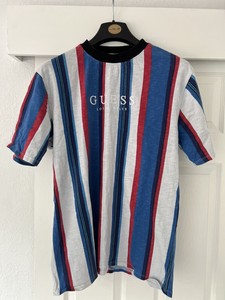 Las mejores ofertas en GUESS Camisetas Manga Corta a Rayas para Hombres |  eBay