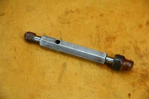 THREAD PLUG GAGE 3/8" 24 NS  GO P.D. .3489  NO GO P.D. .3508  - Picture 1 of 5