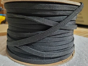 Techflex NMN0.19BK Manicotto intrecciato multifilamento 3/16 pollici (4,8 mm) -10 piedi per - Foto 1 di 1