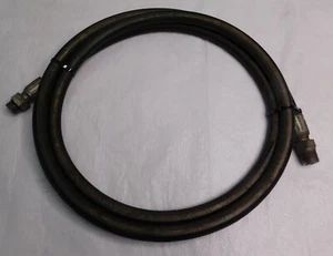 Manguera hidráulica 8' 3/8" 5000 PSI SAE 100R16/SAE100R2 puertas jefe junta tórica montaje - Imagen 1 de 7