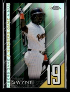 Tony Gwynn - 2020 Topps Chrome Update A Numbers Game Refractor HOF Padres - Picture 1 of 2