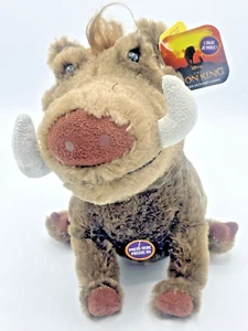 Talking Pumba Disney The Lion King Live Action Just Play Plush 2019 NWT Working - Picture 1 of 10