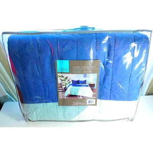 Urban Habitat Cotton Quilt Set-Luxe Stitching Coverlet Bedspread King/Cal King - Picture 1 of 5