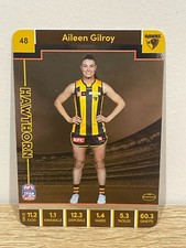 2023 AFLW TEAMCOACH SILVER HAWTHORN HAWKS AILEEN GILROY #48.