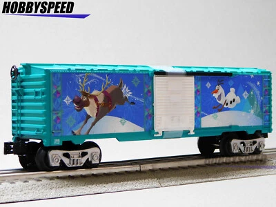 LIONEL DISNEY FROZEN OLAF & SVEN BOXCAR O GAUGE rolling stock car 2423040-B NEW - Image 1 of 4