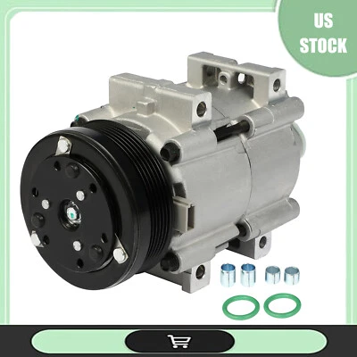 A/C Compressor For 1992-2001 2002 Ford Escort Mercury Tracer 1.9L 2.0L 58130 - Image 1 of 4