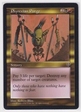 Phyrexian Purge Mirage EN Near Mint NM RESERVED LIST MTG Magic the Gathering