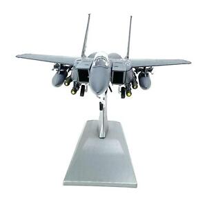 1:100 Scale F 15E Fighter  Model Exquisite Metal Planes for Shelf