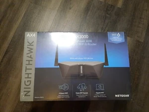Netgear Nighthawk AX4 4-Stream AX3000 Latest Gen Technology WiFi 6 Router sealed - Picture 1 of 4
