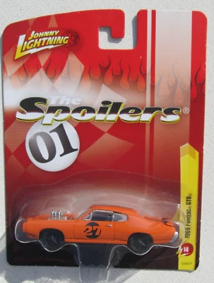 JOHNNY LIGHTNING FOREVER 64 R14 THE SPOILERS 1969 PONTIAC GTO - Image 1 of 4