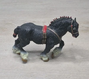 Vintage Safari Clydesdale Pferd 1991 Figur Statuen Spielzeug  - Bild 1 von 10