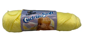 Ein Knäuel Caron kuschelweiches Babygarn 2703 babygelb 1,75 Unzen Neu! - Bild 1 von 3
