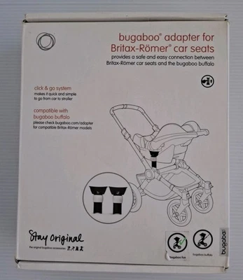 Bugaboo Fox/Buffalo adapters for Britax-Römer car seat - image 1 of 4