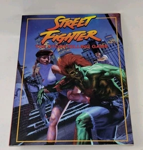 Street Fighter the Storytelling Game White Wolf WW9500 Capcom mit ungeschnittenen Standees - Bild 1 von 14