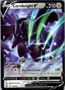 Corviknight V 109/163 SWSH05: Battle Styles Ultra Rare - NM - Picture 1 of 2