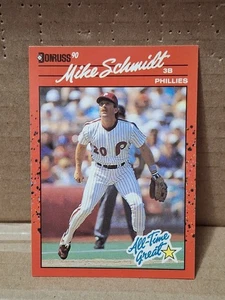 1990 Mike Schmidt Donruss All Time Greats Baseballkarte #643 Phillies - Bild 1 von 2