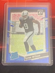 Panini Donruss Optic 2023 - Clasificado Rookie Blue Glitter Prizm Tyree Wilson (RC) - Imagen 1 de 2