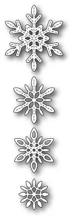 Fustelle Big Shot Sizzix Memory Box Delicate Stitched Snowflakes - Bild 1 von 1
