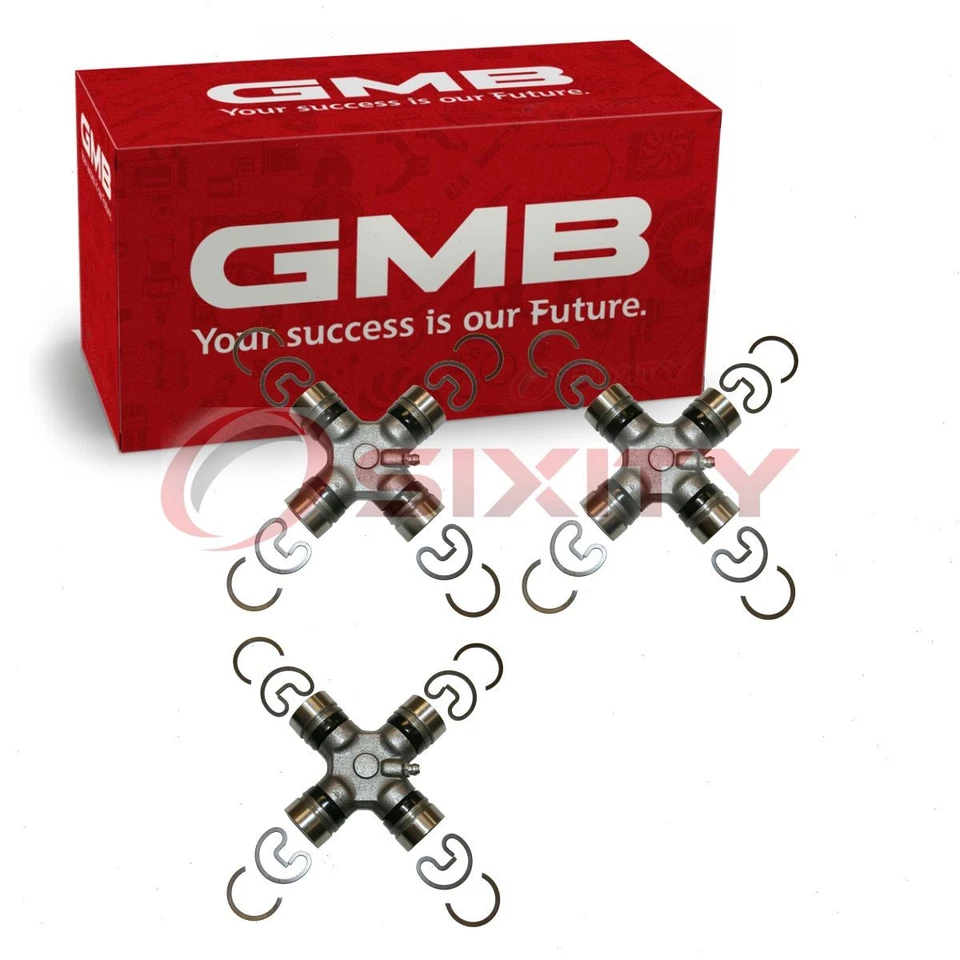 Eje delantero GMB 3 piezas todas las juntas universales para Dodge Ram 2500 kq 2000-2002 Foto 1 de 4