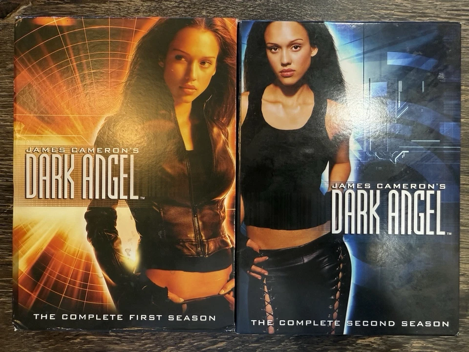 Dark Angel The Complete Series Seasons 1 & 2 DVD Set 12 Discs Jessica Alba HTF! Foto 1 de 4