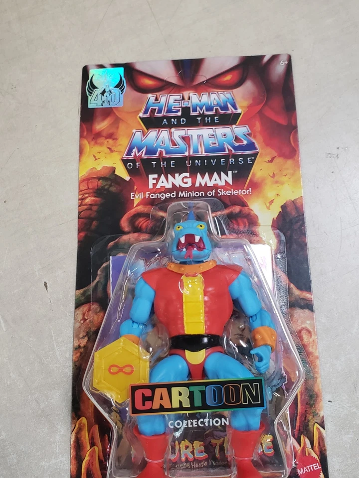 Figura Colección de Dibujos Animados MOTU FANG MAN Masters of the Universe Origins Foto 1 de 3