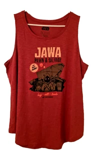 Top Torrid Damen Slub Jersey Tank Star Wars Jawa Pawn Rust Gr. 3 - Bild 1 von 5