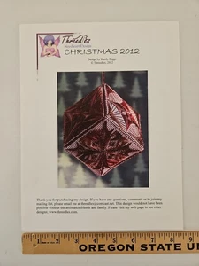 Threedles CHRISTMAS 2012 Counted Canvas Needlepoint Pattern by Kurdy Biggs - Picture 1 of 5