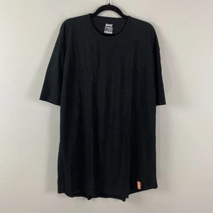 UnDrDog Hanfmischung T-Shirt Herren 3XL Schwarz Rundhals Hanf Bambus Baumwolle - Bild 1 von 8