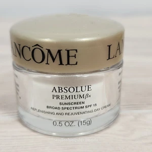 Lancome Absolue Premium Replenishing Rejuvenating Day Cream Expired SPF 0.5 oz - Picture 1 of 4
