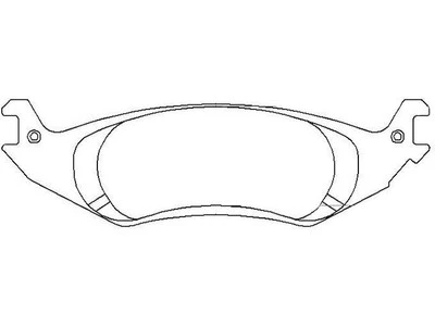 Juego de pastillas de freno traseras para Dodge Ram 1500 2002-2010 21829FQTX 2003 2004 2005 2006 Foto 1 de 2