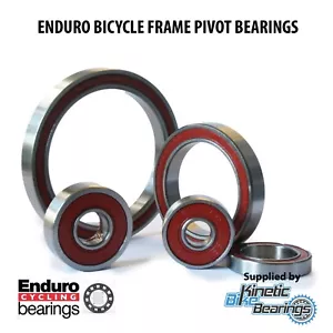 ENDURO BICYCLE FRAME PIVOT BEARINGS - Picture 1 of 80