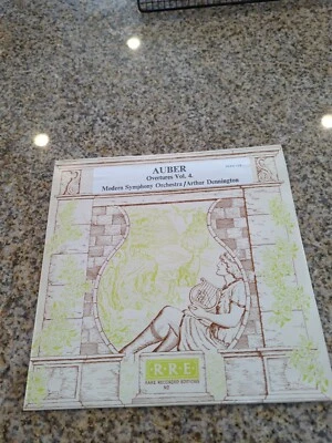 52 LP Daniel Francois Esprit Auber Overtures Vol. 4  Rare Recorded Edit - Image 1 of 2