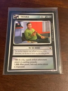 Star Trek CCG Trouble With Tribbles On The Bridge - Picture 1 of 2