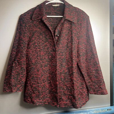 Chaqueta Alfred Dunner. Oro rojo negro 16W Foto 1 de 4