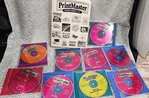 Printmaster Art CD disque et livre image index platine 7.0 installation - Photo 1/7
