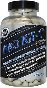 Hi-Tech Pharmaceuticals PRO IGF-1, 250 Tabletas Músculo 50 Días, Rejuvenecimiento NUEVO - Imagen 1 de 1