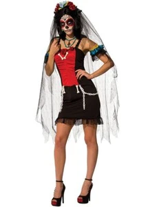 Costume Da Strega Voodoo Per Donna Halloween Vestito Da Adulto Rubies 820137 - Foto 1 di 1