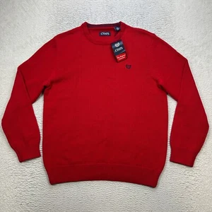 Chaps The Original Crewneck Sweater Men's Size Medium Long Sleeve Knit NWT - Picture 1 of 9