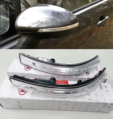 Espejo exterior LED intermitente repetidor lámpara LH RH 2P para KIA RIO RIO5 2012-2017 Foto 1 de 4