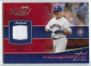 Rafael Palmeiro Texas Rangers 2002 Playoff Piece of the Game MATERIALS JERSEY - Picture 1 of 1