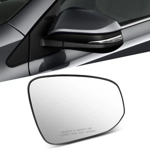 Espejo retrovisor de vidrio convexo cromado para Toyota Rav4 2013-2017 pasajero lado derecho - Imagen 1 de 12