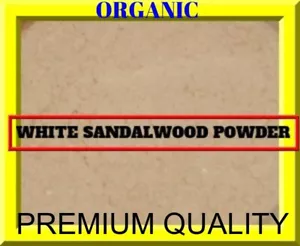 PREMIUM QUALITY - 100 % Natural Organic White Sandalwood Safed Chandan Powder - Picture 1 of 2