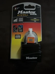 Master Lock Excell M178EURD 56mm Combination Security Padlock - Picture 1 of 7